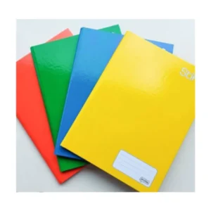 KIT 10 Caderno Jandaia Stiff com 96 folhas 140mmX200mm 1/4