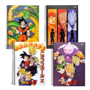 Caderno Dragon Ball Universitário capa dura Grande Volta as Aulas 2025 CAPA